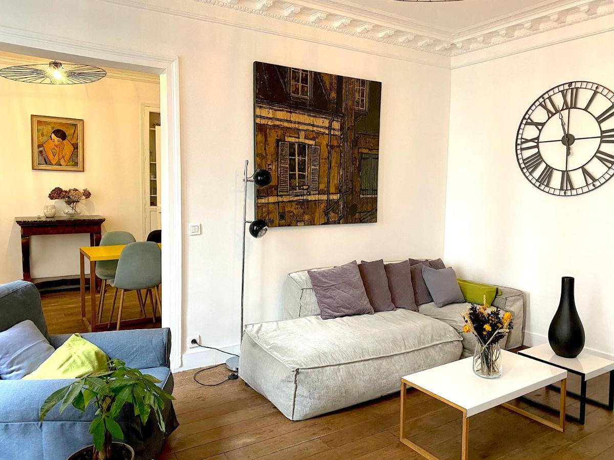 Real Parisian Apartment With 2 Bedrooms And Ac Exterior foto