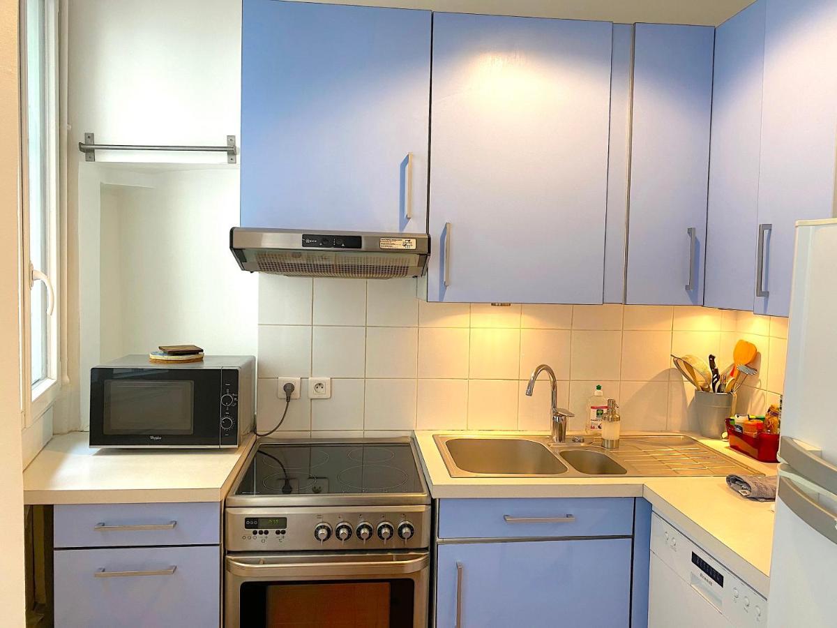 Real Parisian Apartment With 2 Bedrooms And Ac Exterior foto